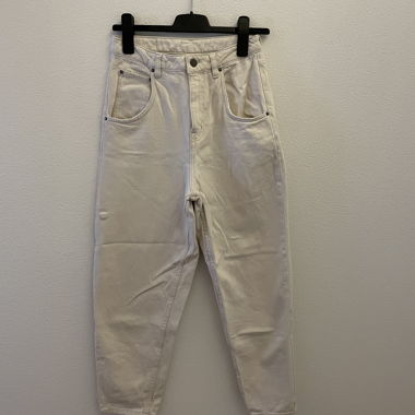Mom Jeans Ecru