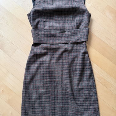 Mango Plaid Dress