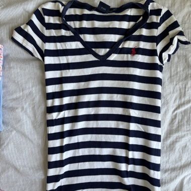gestreiftes Ralph Lauren shirt