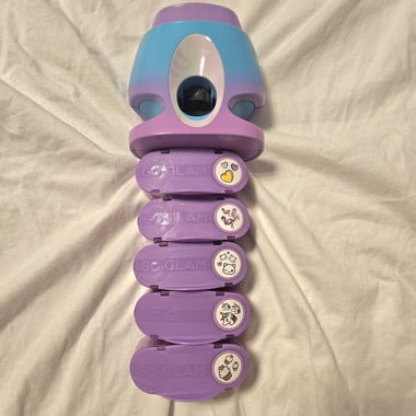 Set Nail Design Go Glam