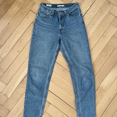 Jeans Mom Levi’s anni '80 blu taglia 26