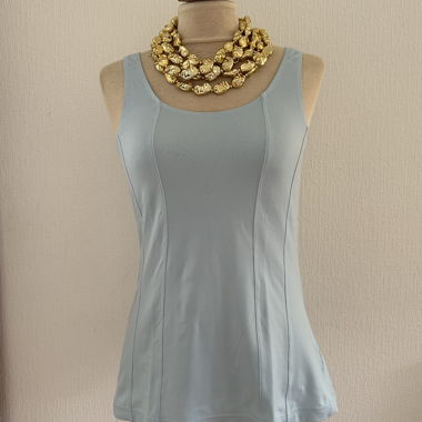 Light Blue Sleeveless Top