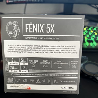 Garmin Fenix 5 (gebraucht ohne Kabel)