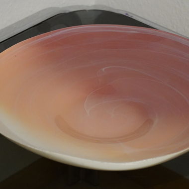 Decorative Glass Bowl with Gradient