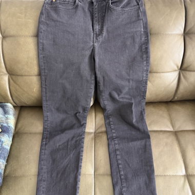 Jeans neri in denim Sessùn Momon O