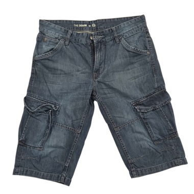 Cargo Denim Shorts Jorts Jeans 