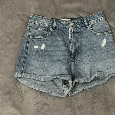 Highwaist Jeans-Shorts von Tally-Weijl