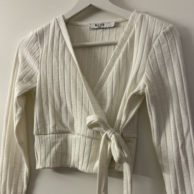 Maglia maniche lunghe da annodare