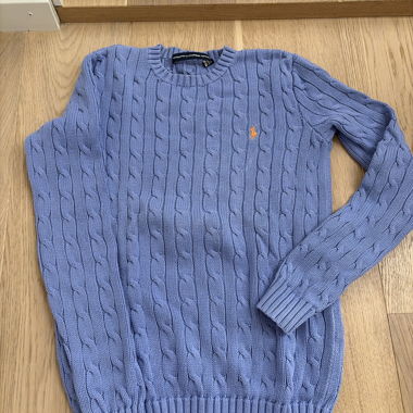 Cable knit sweater