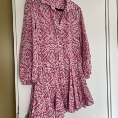 Robe chemise rose Zara