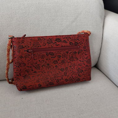Red Crossbody Bag Indenya