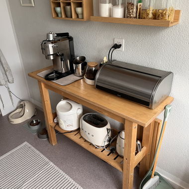 Mensola da cucina in legno