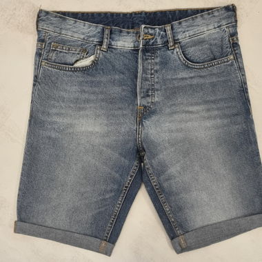 Short en jean homme