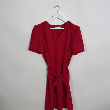 Red Zara Paris Dress