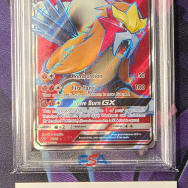 Pokémon : PSA 8 Entei GX