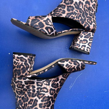 Vintage Leopard Boots