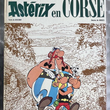 Astérix auf Korsika, Ausgabe 1973 Dargaud