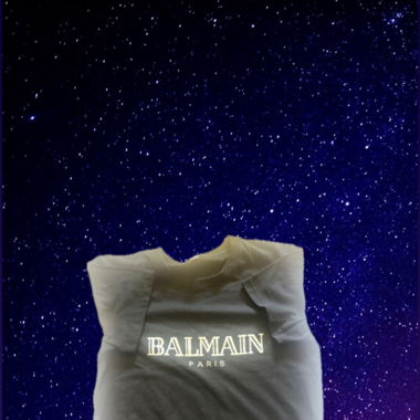 Balmain Paris T-Shirt Schwarz 