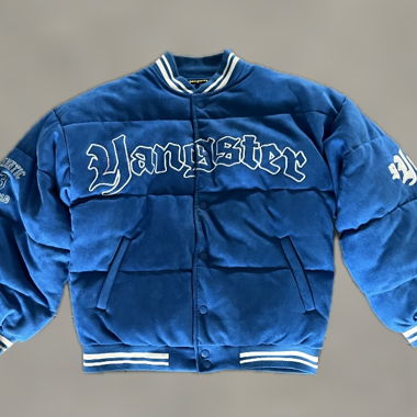 Yankster Blue College Jacket