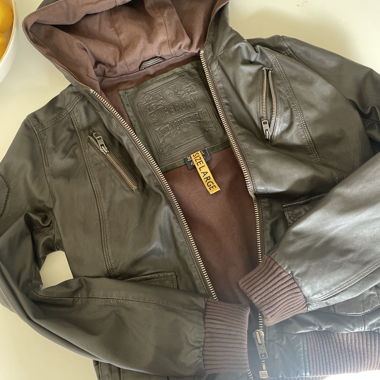 Superdry Lederblouson