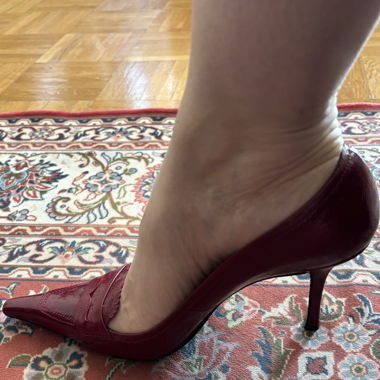 Pura Lopez luxe escarpins cuir 