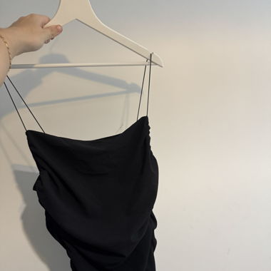 Robe longue noir