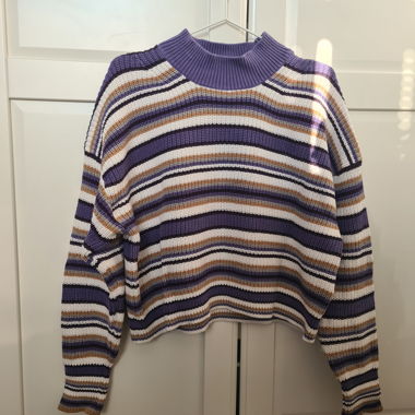 Maglione in maglia a righe JJXX