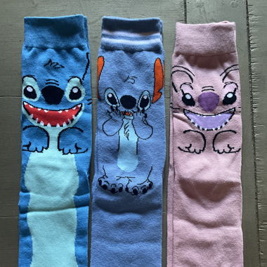 3 paires de chaussettes Disney brodées