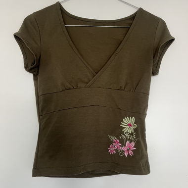 Grünes Damen T-Shirt