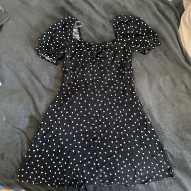 Black Polka Dot Dress