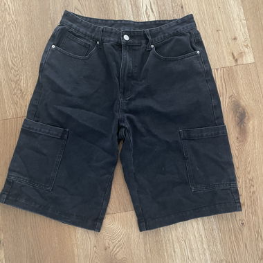Pantaloncini cargo neri