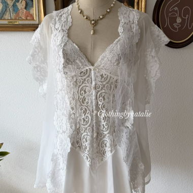 Set Mini Bridal Peignoir Alana Gale Taglia S