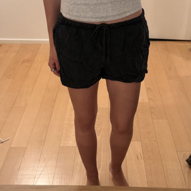 Short Fabric Pants