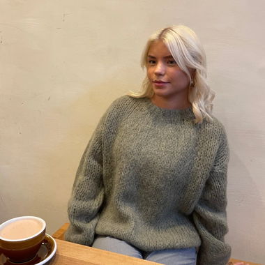 Green Design by si sweater