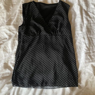 Polka dot top