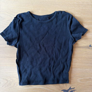 Top court noir - Pull&Bear