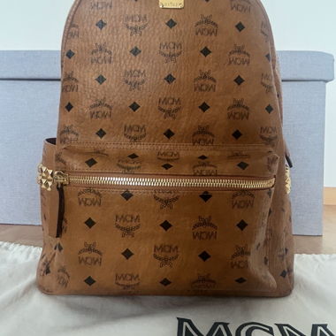 Sac à dos MCM Stark Cognac