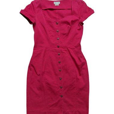 Rotes Kleid Thierry Mugler, 90er Jahre