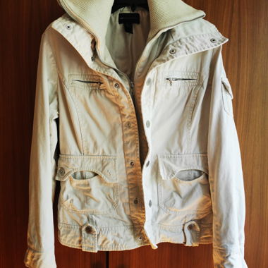 Frühling / Herbstjacke creme