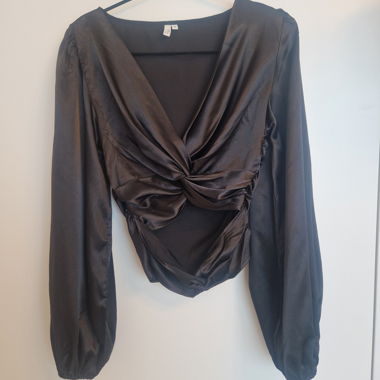 Top/Camicia in raso