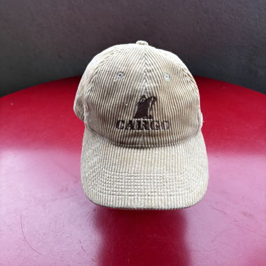 Cappellino cargo in velluto a coste