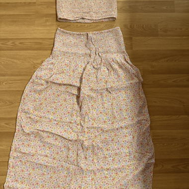 Ensemble deux-pièces floral