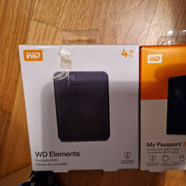 2 externe festplatte wd 4tb und2tb 