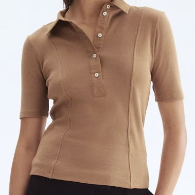 Polo brun H&M