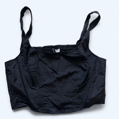 Top Corsetto Nero Taglia 38