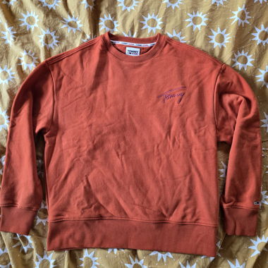 Tommy Jeans Sweatshirt orange