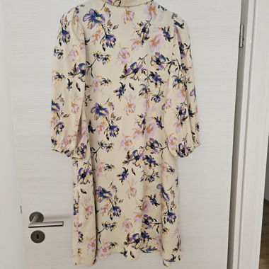 Floral shirt dress