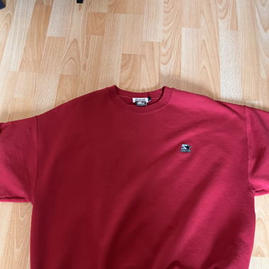 Roter oversize Street Style Hoodie 