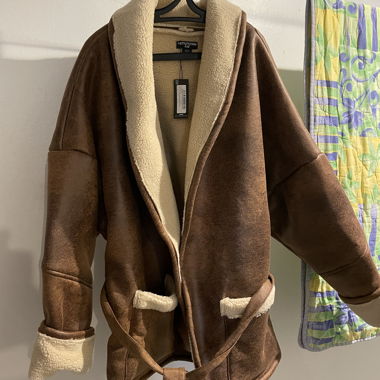 Manteau Teddy doublée 