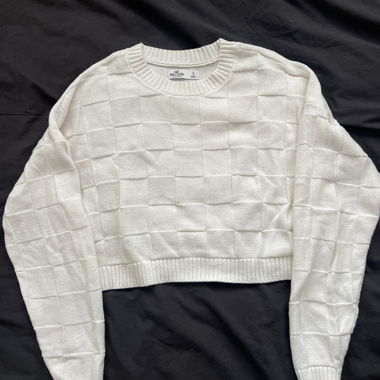 Pull blanc 
